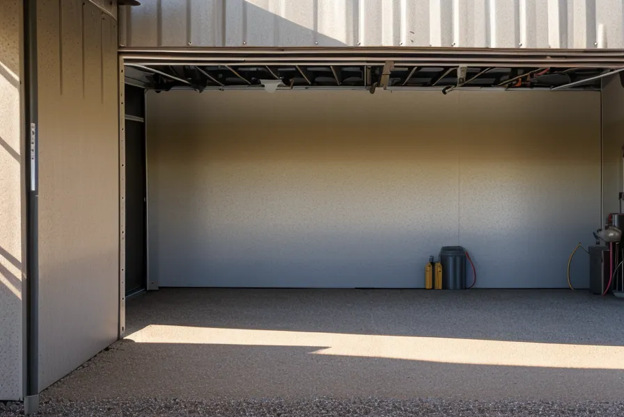 Coin d'un garage avec un compteur électrique et des cartons, illustrant la traque aux consommations.